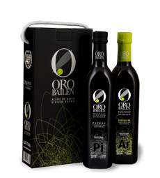 Kallpressad olivolja Oro Bailen.Estuche 2 botellas 750 ml.