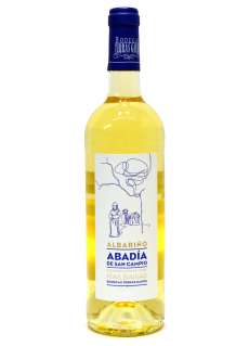 Vitt vin Abadia de San Campio